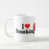 I Liebe-Rauchen Kaffeetasse (Links)