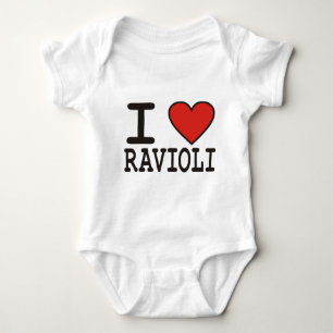 I Liebe Ravioli Baby Strampler