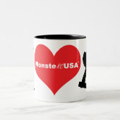 I Liebe RC Zweifarbige Tasse (Mittel)