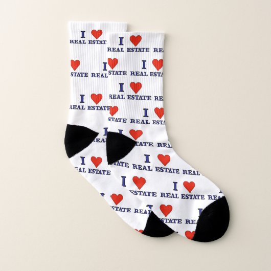 I Liebe Real Anwesen Socks Socken (Paar)