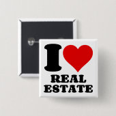 I LIEBE REALES ANWESEN BUTTON (Vorne & Hinten)