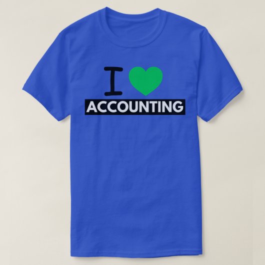 I Liebe Rechnungslegung 22 T-Shirt (Design vorne)