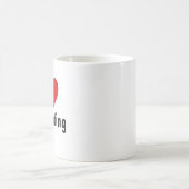 I Liebe Rechnungslegung Kaffeetasse (Mittel)