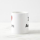 I Liebe-Rechnungsprüfer - Ich Herz-Rechnungsprüfer Kaffeetasse (Mittel)