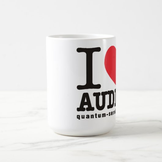 I Liebe-Rechnungsprüfungen Kaffeetasse (Mittel)