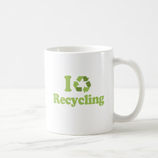 I LIEBE-RECYCELN KAFFEETASSE