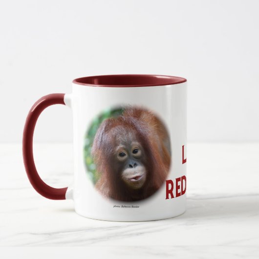 I Liebe Redheads Tasse (Links)