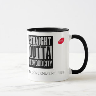 I Liebe-Redwood- CityFanclub-weißer Kaffee-Tasse Tasse