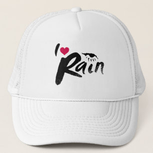 I Liebe-Regen Truckerkappe