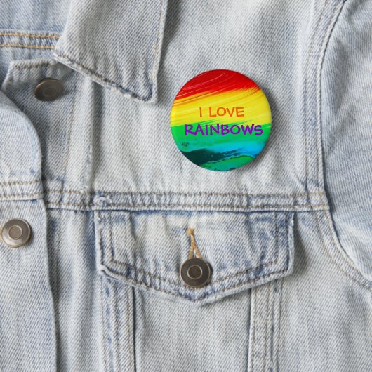 I Liebe-Regenbogen Button (Beispiel)