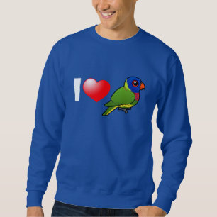 I Liebe-Regenbogen Lorikeets Sweatshirt