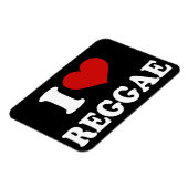 I Liebe Reggae Magnet (Linke Seite)