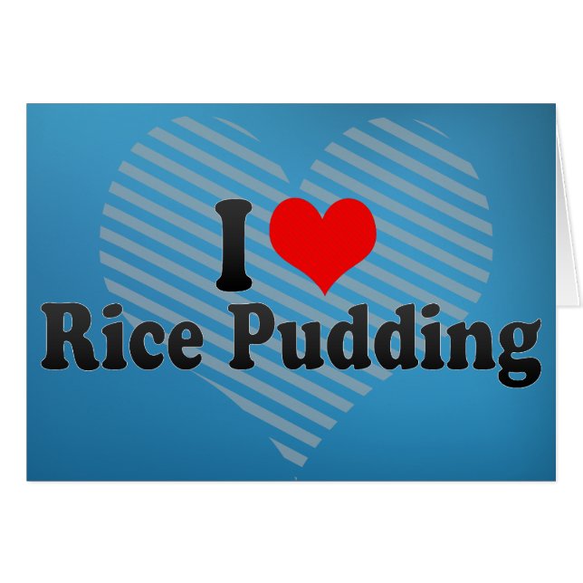 I Liebe-Reis-Pudding (Vorderseite (Horizontal))