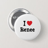 I Liebe Renaissance T - Shirt Button (Vorne & Hinten)