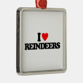 I LIEBE-RENE SILBERNES ORNAMENT (Rechts)