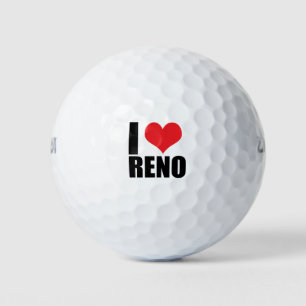 I Liebe Reno Golfball