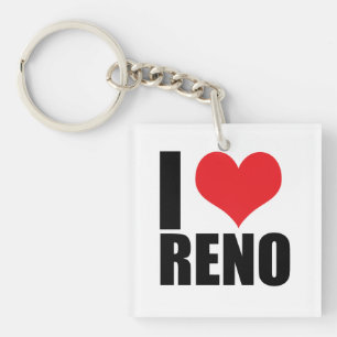 I Liebe Reno Schlüsselanhänger