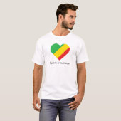 I Liebe Republik Kongo T-Shirt (Vorne ganz)