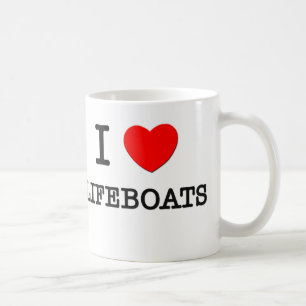 I Liebe-Rettungsboote Kaffeetasse
