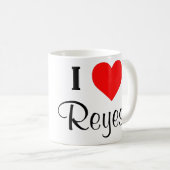 I Liebe-Reyes-Tasse Kaffeetasse (VorderseiteRechts)