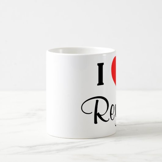 I Liebe-Reyes-Tasse Kaffeetasse (Mittel)