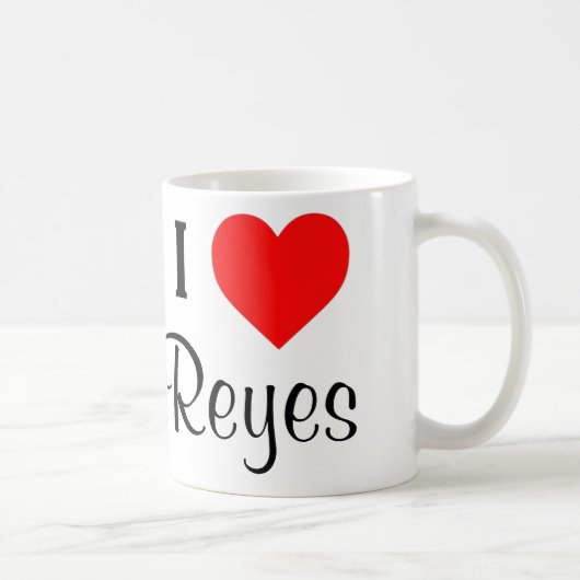 I Liebe-Reyes-Tasse Kaffeetasse (Rechts)