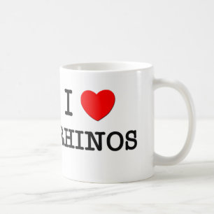 I Liebe RHINOS Kaffeetasse