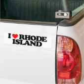 I LIEBE RHODE ISLAND AUTOAUFKLEBER (Auf Lkw)