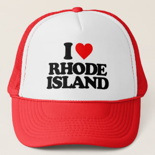 I LIEBE RHODE ISLAND TRUCKERKAPPE