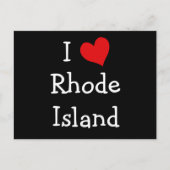 I Liebe Rhode Postkarte (Vorderseite)