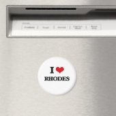 I Liebe Rhodes Magnet (In Situ (Geschirrspüler))