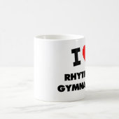 I Liebe-rhythmische Gymnastik Kaffeetasse (Mittel)