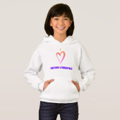 I Liebe Rhythmische Gymnastik - Kids Pullover Hood (Vorne ganz)