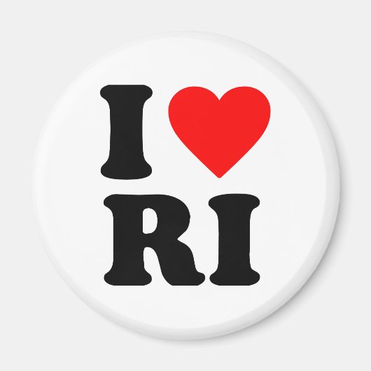 I LIEBE RI MAGNET (Vorne)