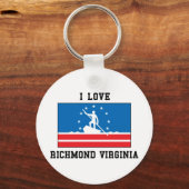I Liebe Richmond Schlüsselanhänger (Vorderseite)