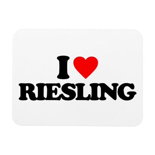 I LIEBE RIESLING MAGNET (Horizontal)