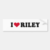 I LIEBE RILEY AUTOAUFKLEBER (Vorne)