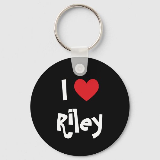 I Liebe Riley Schlüsselanhänger (Vorderseite)