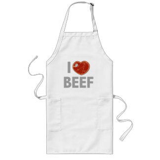 I Liebe-Rindfleisch Lange Schürze