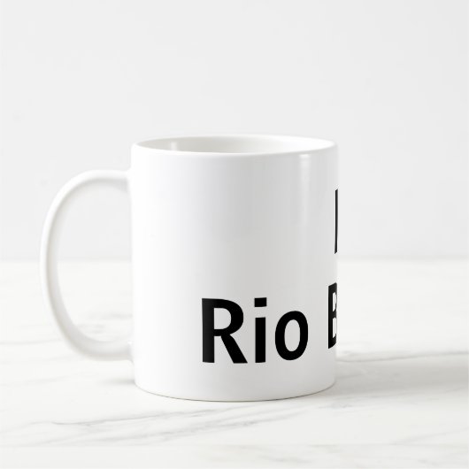 I Liebe Rio Branco Kaffeetasse (Links)