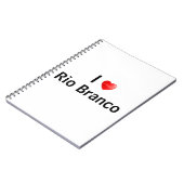 I Liebe Rio Branco Notizblock (Linke Seite)