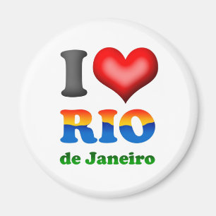 I Liebe Rio de Janeiro, Brasilien Die wunderbare S Magnet