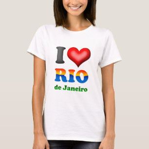 I Liebe Rio de Janeiro, Brasilien die wunderbare T-Shirt
