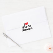 I Liebe Rio de Janeiro Runder Aufkleber (Umschlag)