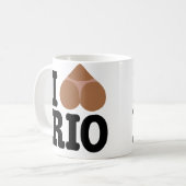 I Liebe-Rio-Kaffee-Tasse Kaffeetasse (Vorderseite Links)