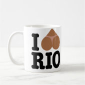 I Liebe-Rio-Kaffee-Tasse Kaffeetasse (Links)