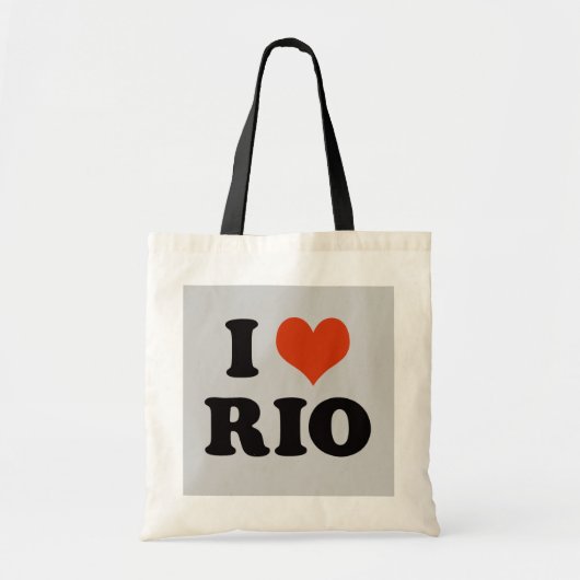 I Liebe Rio Tragetasche (Vorne)