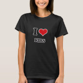 I Liebe-Rippen T-Shirt (Vorderseite)