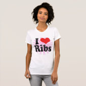 I Liebe-Rippen T-Shirt (Vorne ganz)