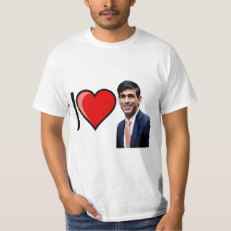 I Liebe Rishi Sunak T-Shirt